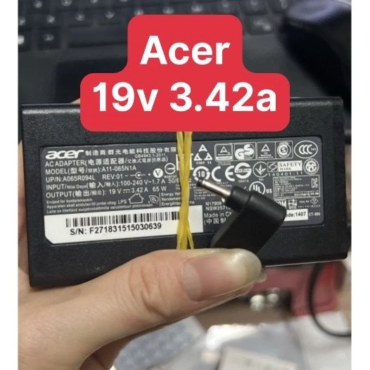 ⚡️[Sạc zin] 🌟 CŨ ZIN 🌟 Sạc laptop Acer LITEON 19V - 2.37A - 45W chân nhỏ 3.42A 4.74A CHÂN TO VÀNG 5.5mm x 1.7MM