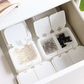 Hộp Đựng Đồ Mini Nắp Bật Để Bàn Dễ Thương Tiện Lợi, Hộp Đựng Đồ Cá Nhân Bông Tai Đồ Trang Điểm 88488