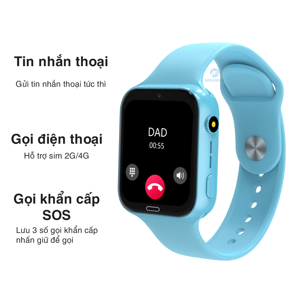 Ảnh Đồng hồ thông minh trẻ em valdus VT36 Lắp sim nghe gọi Call video Định vị Cảnh báo nguy hiểm BH 1năm 3
