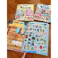Quyển Bóc Dán Sticker Trò Chơi Đồ Hàng Trang Trí Nhà Cửa , Đi Siêu Thị , Du Lịch Biển ,Tiệm Thú Cưng , Phố Ẩm Thực