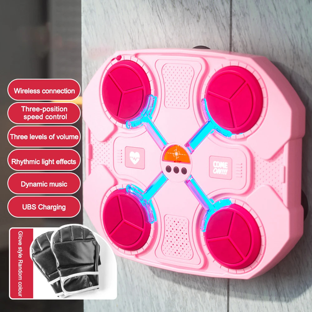 Máy tập đấm bốc theo nhạc Boxing hỗ trợ kết nối Bluetooth, Boxing theo nhạc, kích thích vận động
