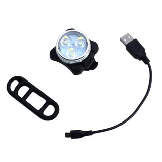 Đèn Trước Sau Xe Đạp HJ-030B Gắn Xe Đạp Thể Thao Kèm Cáp Sạc Siêu Sáng Chống Nước Cực Tốt Chuyên Dụng Bền Bỉ