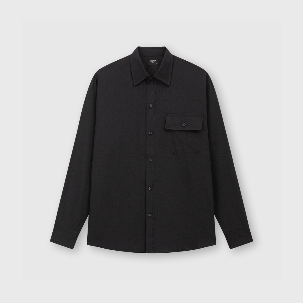 Áo sơ mi nam ROWAY form regular | dài tay Oxford | Shopee Việt Nam