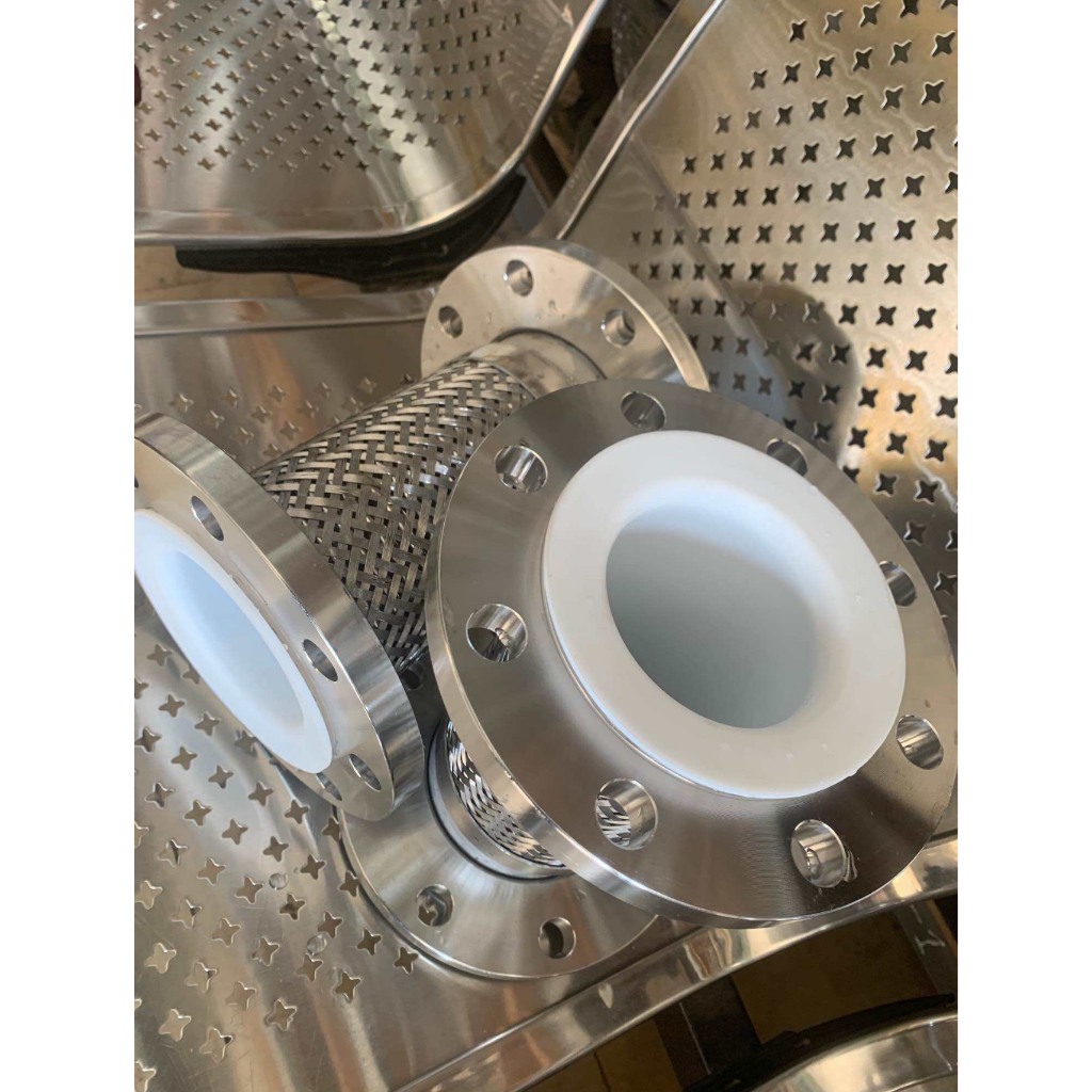 Ống mềm inox lót PTFE 2 đầu kết nối bích inox D65-200mm | Shopee Việt Nam