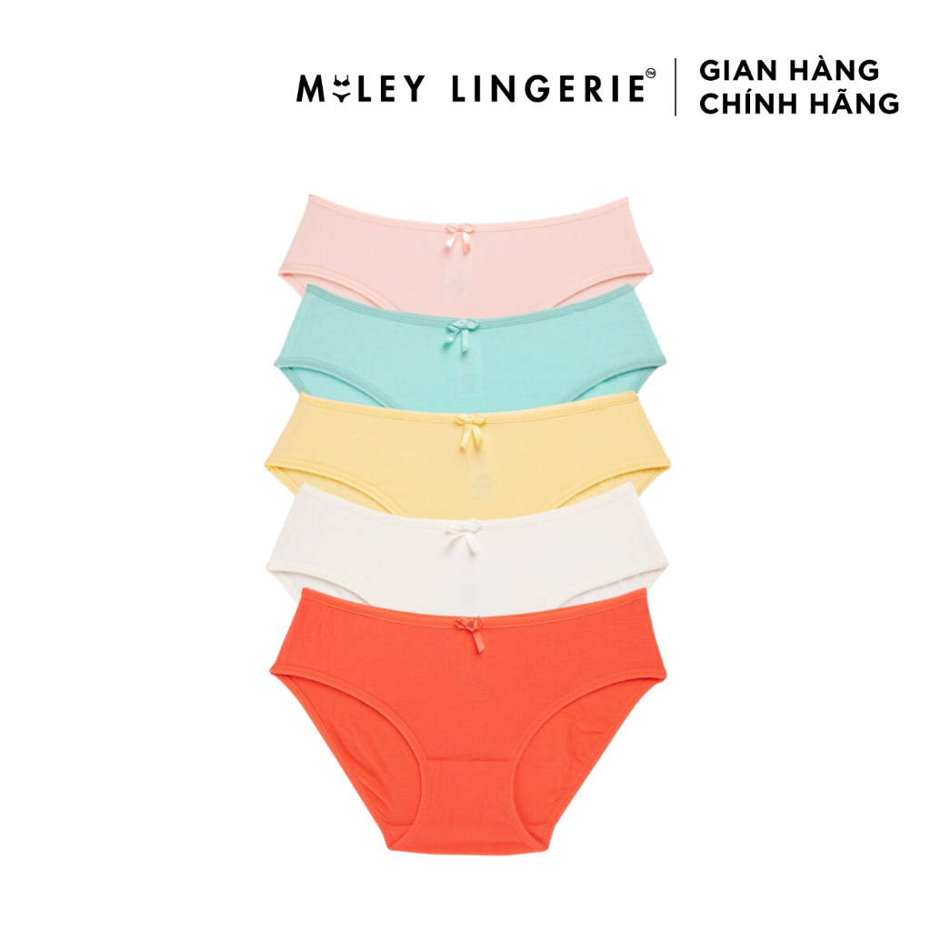 Ảnh Bộ 5 Quần Lót Nữ Kháng Khuẩn Chất Liệu Modal Tự Nhiên Miley Lingerie BCS04 1