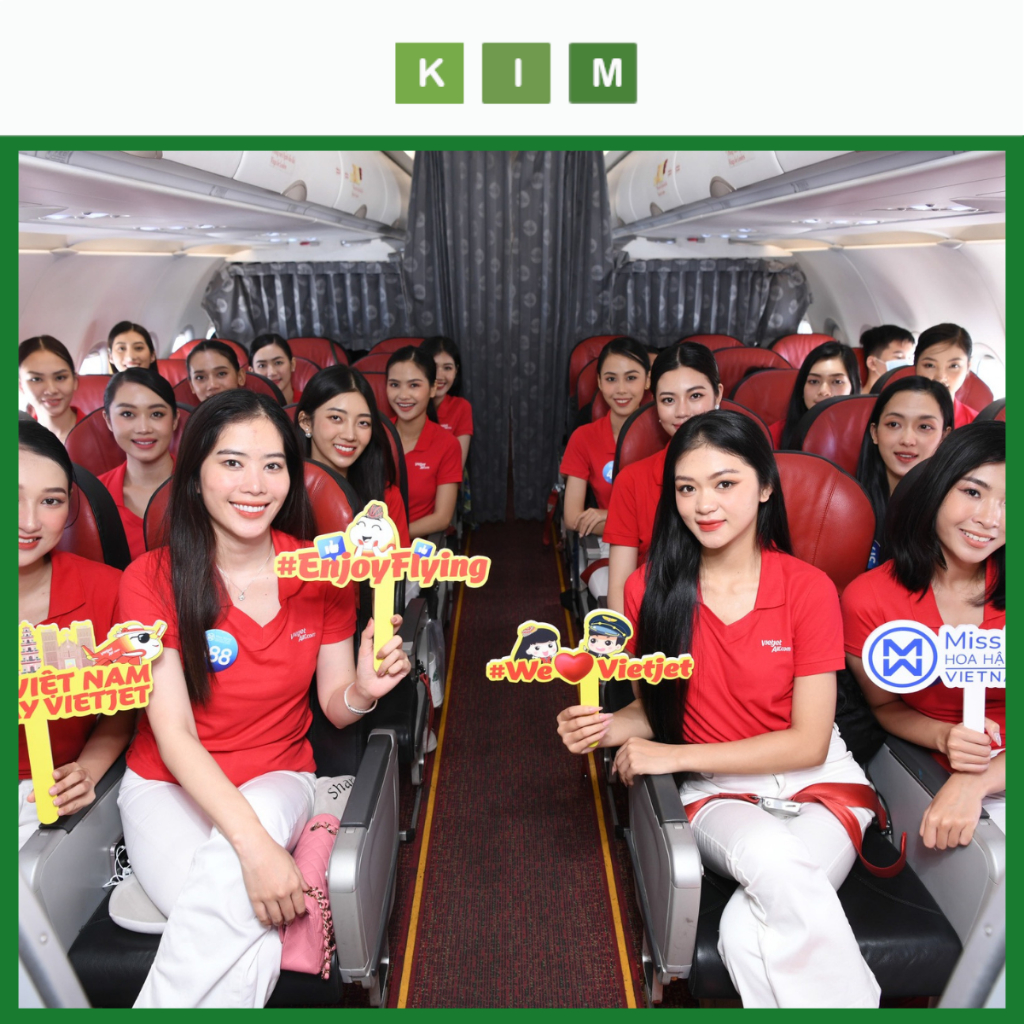 Áo thun nam nữ Vietjet chất dày dặn - Áo thun nam nữ VJ thoải mái co giãn đủ size