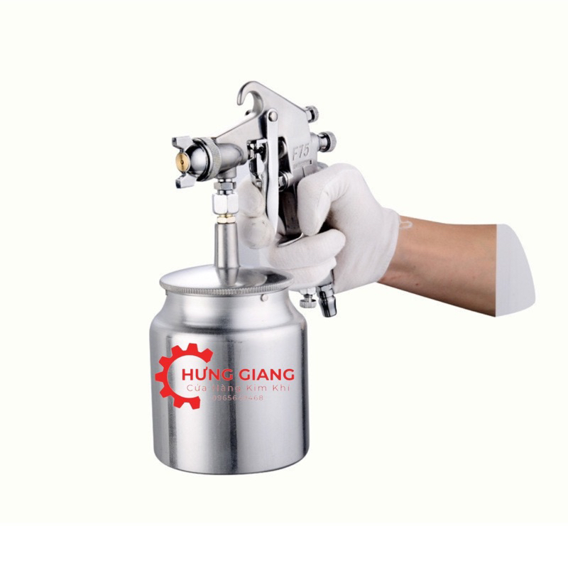 Súng Phun Sơn F75 - 750ml phun sơn, phun dầu cao cấp