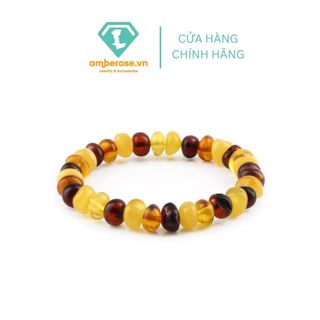 Vòng Tay Amber Hổ Phách Baltic Nga cho người lớn - amberose việt nam chính hãng