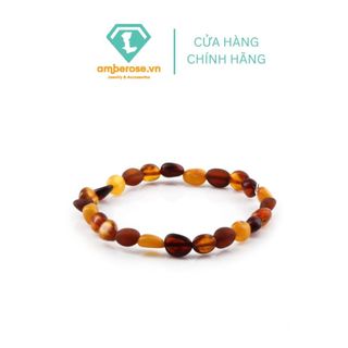 Vòng Tay Amber Hổ Phách Baltic Nga cho người lớn - amberose việt nam chính hãng