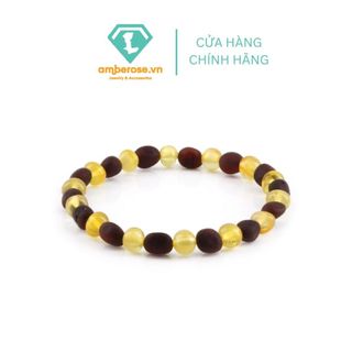 Vòng Tay Amber Hổ Phách Baltic Nga cho người lớn - amberose việt nam chính hãng