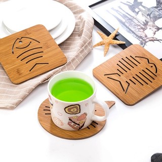 Lót bát đĩa nồi bằng gỗ