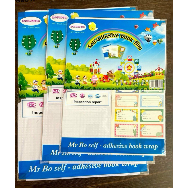 combo 20 Set tờ decal bọc sách vở, decal chuyên dụng hàng cao cấp loại 1
