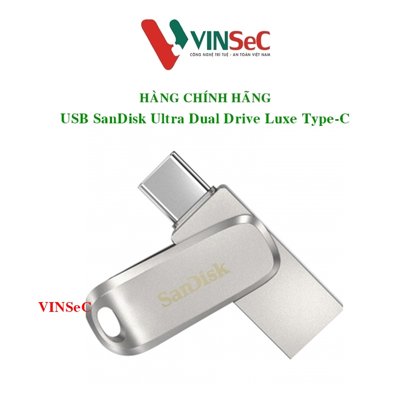 SanDisk Ultra Dual Drive Luxe USB 256GB Type-CTM Flash Drive ( DDC4 ...