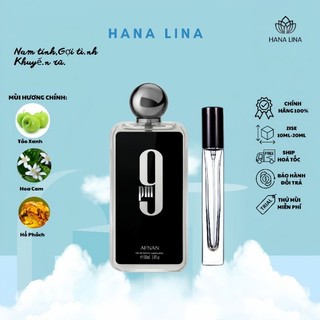 Nước Hoa thơm lâu  9-Pm EDT  - Chai Chiết 10ml Xịt Thơm Cosmetic Perfume