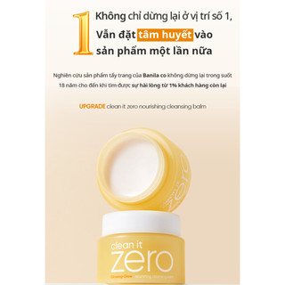 [Renewal] Sáp tẩy trang Banila Co C​l​e​a​n i​t Z​e​r​o C​l​e​a​n​s​i​n​g B​a​l​m N​o​u​r​i​s​h​i​n​g 100ML cho da khô