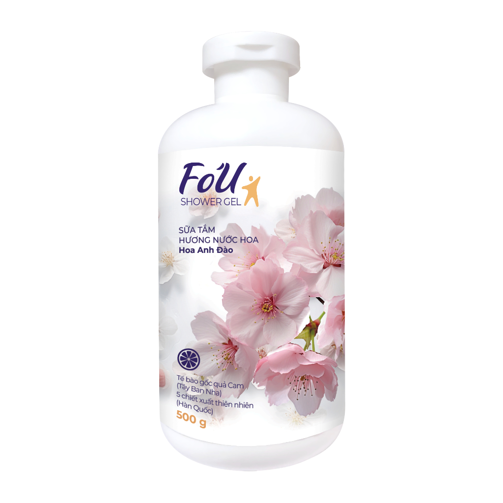 Sữa Tắm Fo'U Fobe Hương Nước Hoa Thơm Quyến Rũ, Phục Hồi Hư Tổn N2 - Chai 500ml