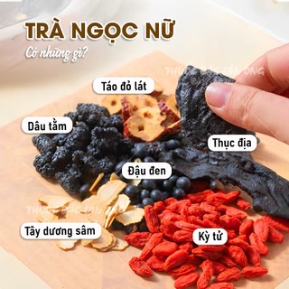 Trà ngọc nữ 30 set bổ huyết điều kinh, giảm sạm nám tàn nhang, nuôi dưỡng tử cung, da hồng nhuận sắc