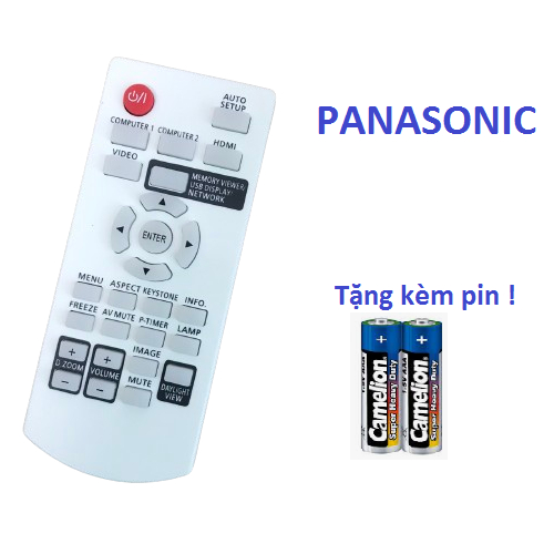 Điều khiển máy chiếu panasonic IB382 IB332 LW3 hàng tốt mới 100%