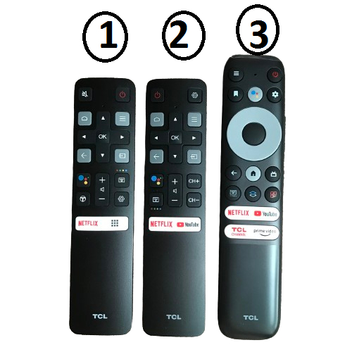 Điều khiển tivi TCL giọng nói được chọn mẫu - Tặng kèm pin chính hãng !