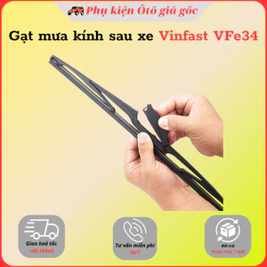 Gạt mưa sau xe, gạt mưa kính hậu xe Vinfast VFe34/Nerio Green, gạt mềm silicon, chuẩn theo xe - TSG 306