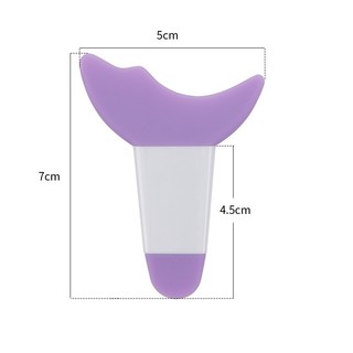 Khuôn Kẻ Mắt Silicone Mềm Chuyên Nghiệp, Dụng Cụ Kẻ Mắt Nhỏ Gọn Đa Năng 88811