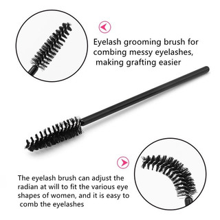 SỈ COMBO 20 Cọ Mascara Chuốt Lông Mày Chuốt Mi Ngắn Lông Mày Có Thể Uốn Cong Trang Điểm Làm Đẹp 88812