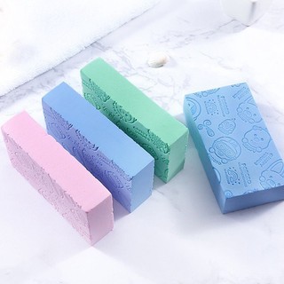 SET 2 Mút Tắm Kì Ghét, Bọt Biển Tẩy Tế Bào Chết Tạo Bọt Nhiều Màu Dễ Thương, Bông Tắm Cho Bé 88813
