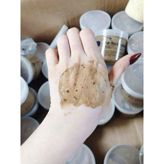 Tẩy tế bào chết cà phê sữa dừa Giúp dưỡng ẩm trắng da mờ thâm