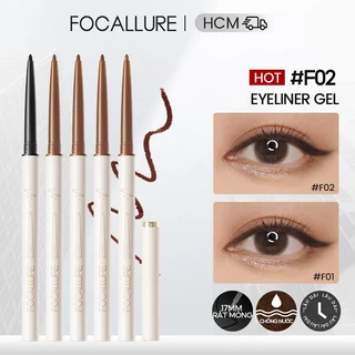 FOCALLURE Chì kẻ mắt siêu mảnh 1.7mm mềm mịn lâu trôi chống nước 1g