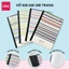 Sổ Vở Bìa Bồi Cứng A4 Deli Vở Kẻ Ngang 200/260/300/360 Trang - Tập Kẻ Ngang Giấy Dày Ghi Chép Bài Học Sinh