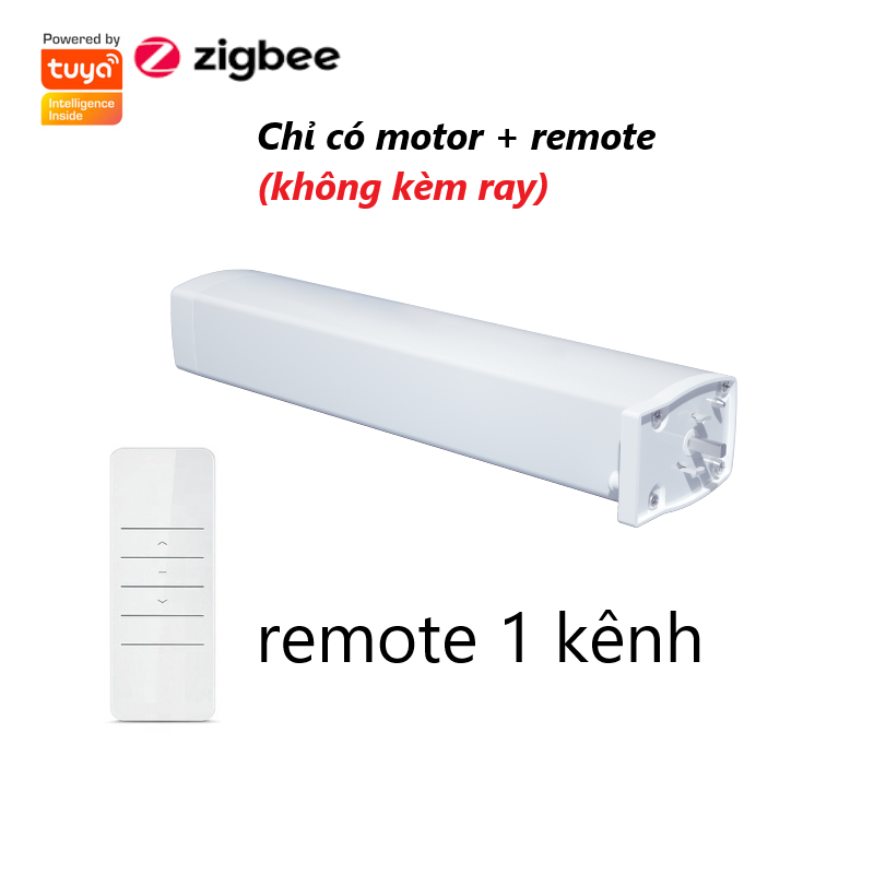 Trọn bộ động cơ + ray / chỉ motor + remote rèm kéo thông minh rèm kéo ...