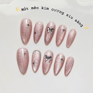 Nailbox ánh mắt mèo thiết kế thủ công được đổi form