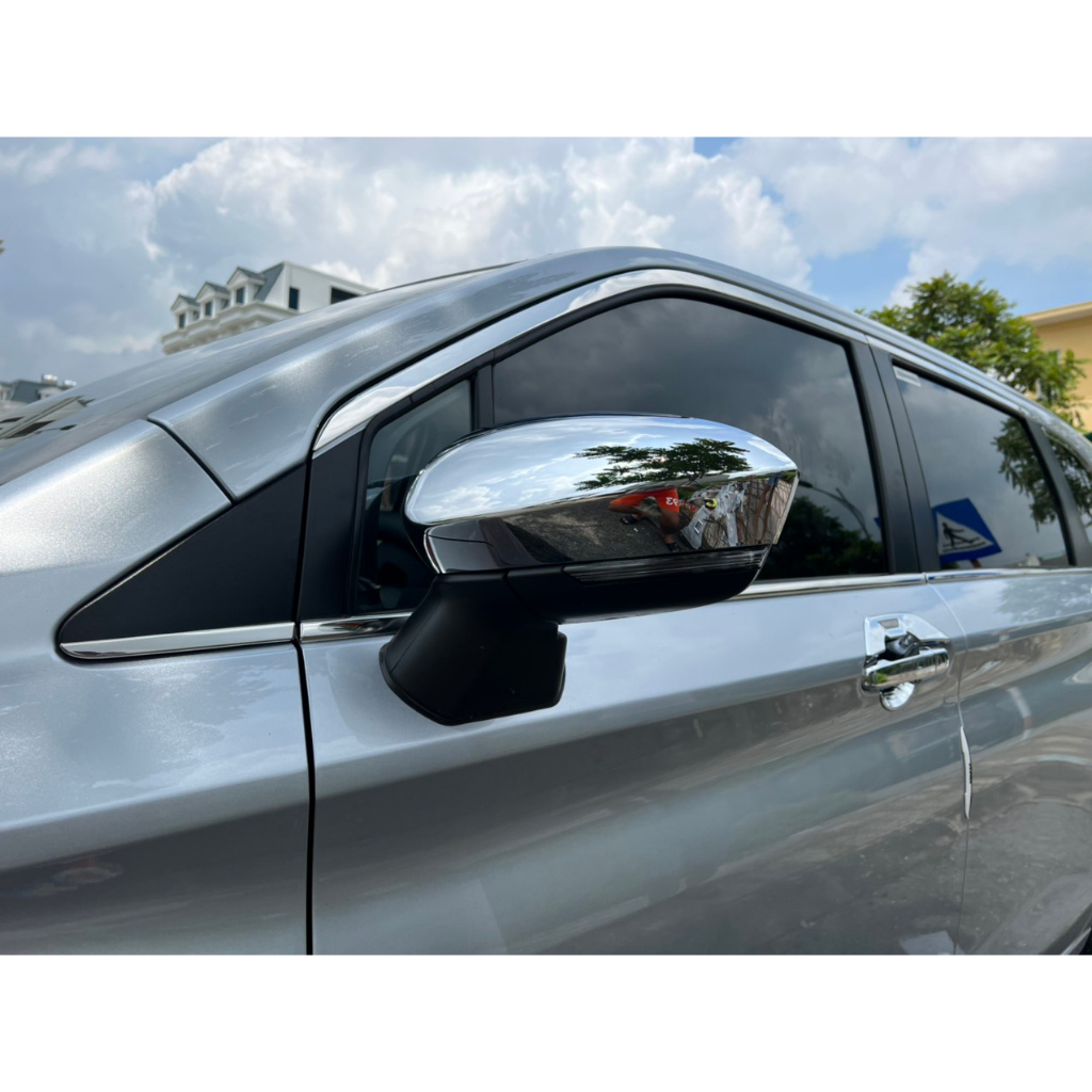 Ốp gương xe Toyota Veloz / Avanza 2022, 2023, 2024, 2025 Mạ Crom cao cấp, sáng bóng chống xước cho xe - Giá 1 đôi