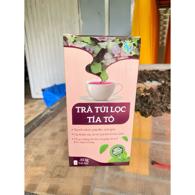 Trà tía tô túi lọc thanh nhiệt – hỗ trợ sáng da, giảm nóng trong, dễ uống mỗi ngày (30 túi)