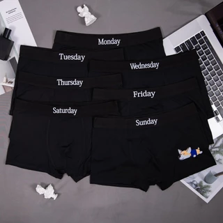 Quần Sịp Đùi nam mẫu tuần Menswear, Quần Lót Boxer nam cotton thun lạnh co dãn 4 chiều thấm hút tối đa G2