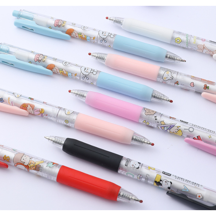 Bút Bi Gel Nước Cho Học Sinh, Sinh Viên, Dân Văn Phòng Hình Hoạt Hình Dễ Thương