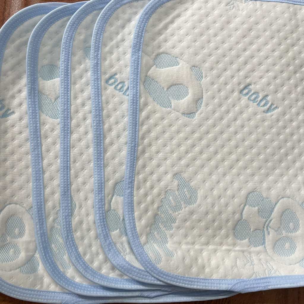 Lót chống thấm 4 lớp thay bỉm cho bé sơ sinh, siêu mềm, siêu thấm, kích thước 30x30 - 3SBABY MT03