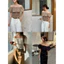 Áo linen trễ vai nhún NELLY TOP