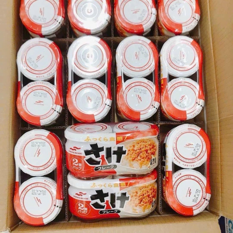 Ruốc Cá Hồi Maruha Sét 2 Hũ Nhật Bản