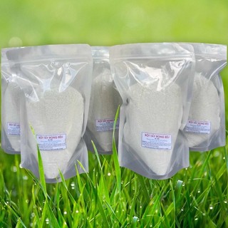 Combo 5 túi bột tẩy rong rêu, trên nền xi măng tường gạch