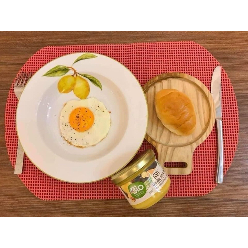 Bơ ghee hữu cơ cho bé ăn dặm, DM Bio, ENER Bio Đức 180g, Bơ Ghee Easy