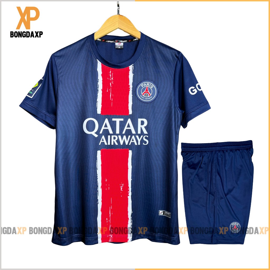 Áo Bóng Đá PSG Xanh Đen 2024, Đồ Đá Banh Vải Thun Lạnh Cao Cấp | Shopee ...