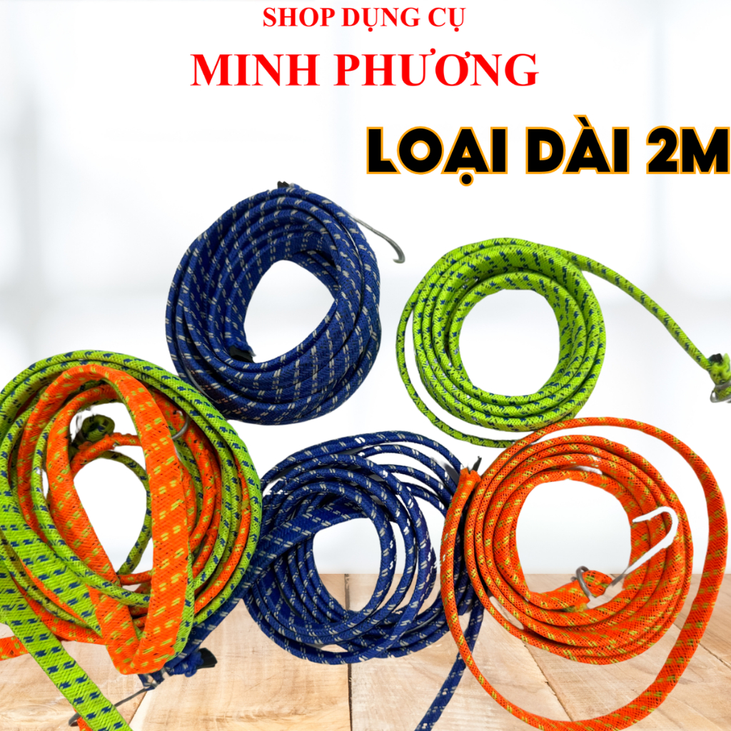 Dây Ràng, Dây Chun Chằng Hàng, Dây Thun Buộc Hàng Bọc Vải Đủ Màu Sắc ...