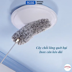 Chổi Quét Trần Gấp Gọn, Lau Bụi, Quét Trần Nhà Thông Minh