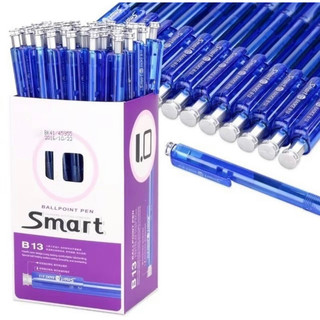 Hộp bút bi 48 chiếc ngòi to 1mm (xanh hoặc đen)
