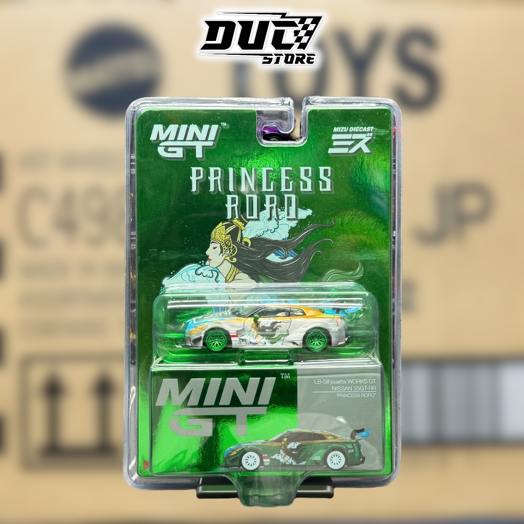 ducstore Xe mô hình MiniGT CHASE #650 LBWK GT NISSAN 35GT-RR Ver.2 ...