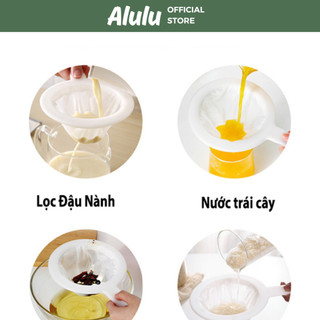 Ray Lọc Đậu Nành, Lọc Trà, Rây Cháo, Nước Trái Cây Siêu Mịn, Dụng Cụ Lọc Sữa Đậu Nành Bằng Vải Có Tay Cầm Tiện Lợi Cho M