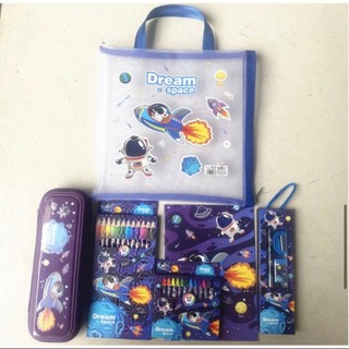 Set túi bút làm quà tặng cho bé trai và bé gái mới nhất
