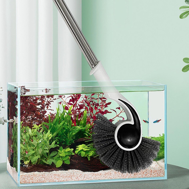 Cây vệ sinh hồ cá cán dài 90cm