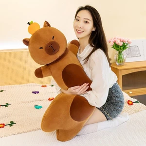 Gối Ôm Chuột Capybara Quả Cam Ôm Đứng về hàng Nhiều size Chất Liệu Làm Từ Lông Thỏ